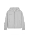 Pangaia Natural Dye Oversized Hoodie In Midnight Fog Grey