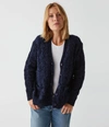 Michael Stars Dax Cardigan In Nocturnal