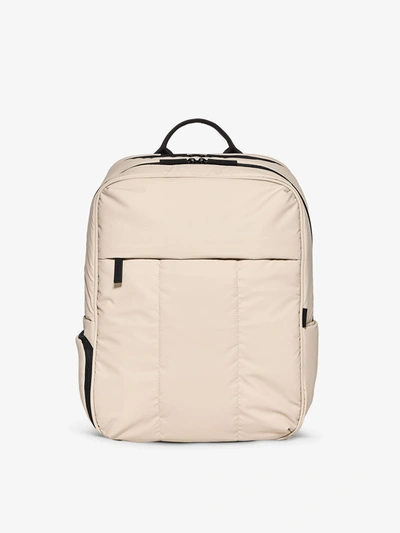 Calpak Luka 17 Inch Laptop Backpack In Oatmeal