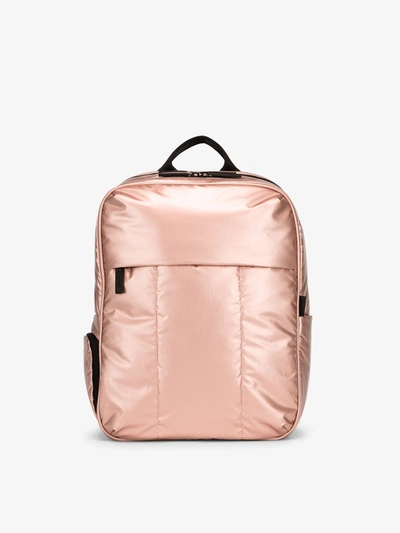 Calpak Luka 15 Inch Laptop Backpack In Rose Gold