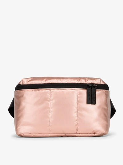 Calpak Luka Belt Bag In Rose Gold