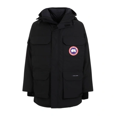 Canada Goose Expedition Hooded Parka In Black
