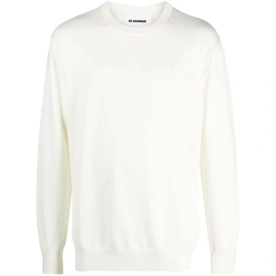 Jil Sander Sweaters In White