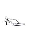 Stella Mccartney Iconic Crystal 50mm Pumps