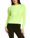 WISPR CABLE SILK-BLEND SWEATER