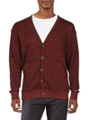 LEVI'S MENS BUTTON DOWN MARLED CARDIGAN SWEATER