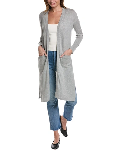 Alashan Cashmere Long Cashmere-blend Duster In Grey