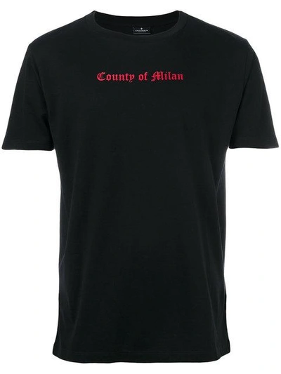 Marcelo Burlon County Of Milan 'tekaio' Print T-shirt In Black