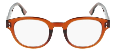 Dior Cd2-2lf 21052 Round Eyeglasses In Red