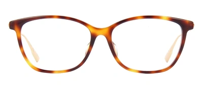 Dior Sighto1f-086d 20184 Square Eyeglasses In Brown