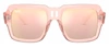 RAY BAN RB4408 67286X OVERSIZED SQUARE SUNGLASSES