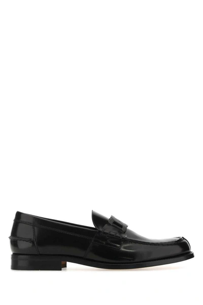 Tod's Loavers In Black