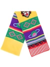 GUCCI GUCCI STRIPED SYMBOL SCARF - MULTICOLOUR,4728894G20612228371