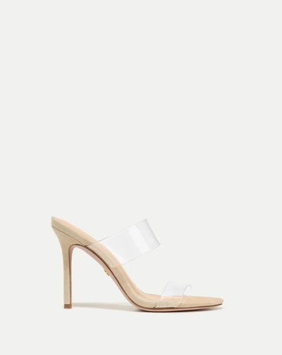 Veronica Beard Asha Sandal In Ecru