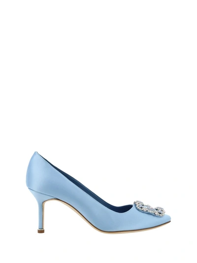 Manolo Blahnik Pumps In Lblu