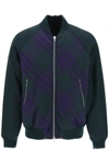 BURBERRY BURBERRY CHECK REVERSIBLE BOMBER JACKET MEN