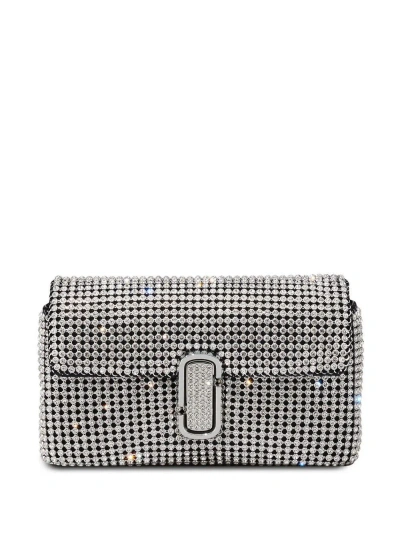 Marc Jacobs The Mini Shoulder Bag In Silver