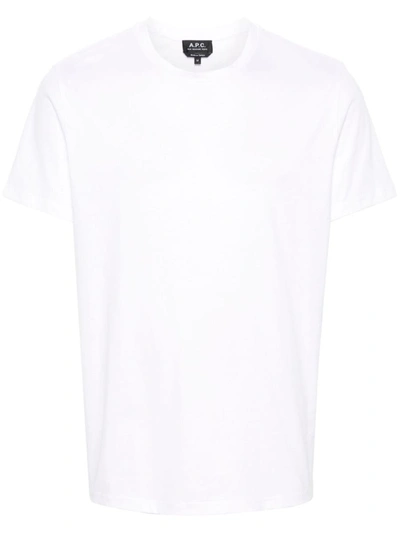 Apc A.p.c. Jimmy T-shirt Clothing In White