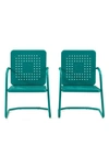 CROSLEY RADIO BATES 2-PIECE CANTILEVER OUTDOOR CHAIR SET