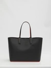Christian Louboutin Black Cabata Tote In Black