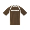 BALMAIN MONOGRAM RETRO T-SHIRT