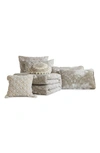 Southshore Fine Linens Ashanti 7-piece Quilt Set In Bone