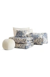 Southshore Fine Linens Persia 7-piece Quilt Set In Indigo