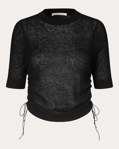Cecilie Bahnsen Women's Videl Venus Knit Top In Black