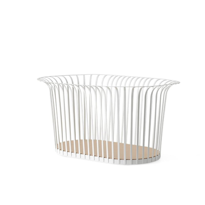 Norm Architects Ribbon Basket, Ivory In White