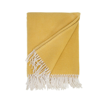 Pom Pom At Home Billie Throw Blanket In Yellow