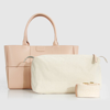 Belle & Bloom Long Way Home Woven Tote In Latte