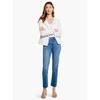 Nic + Zoe Fringe Mix Jacket In White