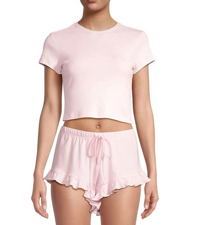 Andine Women's Emiliana Cotton Pajama Top In Pink