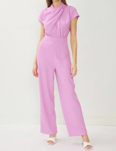 Entro Confidence Boost Jumpsuit In Pink