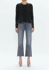 Pistola Ally High Rise Vintage Ankle Boot Jeans In Earl Grey Vintage In Grey