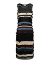 Ferragamo Sleeveless Knit Maxi Dress In Multi