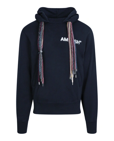 Ambush Multi Drawstring Hoodie In Blue