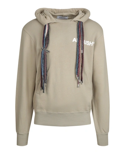 Ambush Logo Crewneck Sweater In Beige