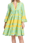 Pearl & Caviar Hydra Zakar Short Dress In Multi In Multi