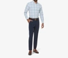 MIZZEN + MAIN LEEWARD DRESS SHIRT IN WHITE WINDOWPANE