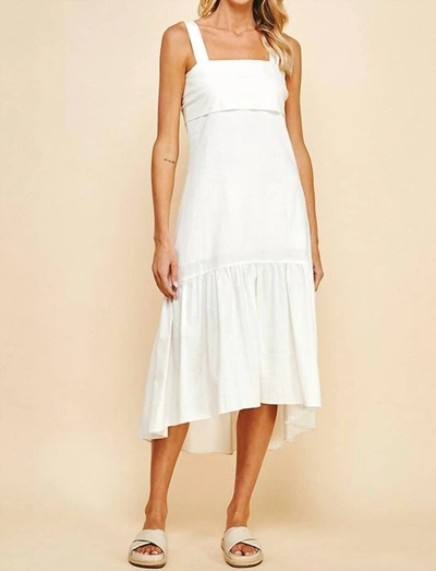 Pinch Lost In The Moment Dress In White