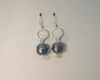 Emmie & Lil Hues Of The Sky After Dusk Earrings In Silver In Silver