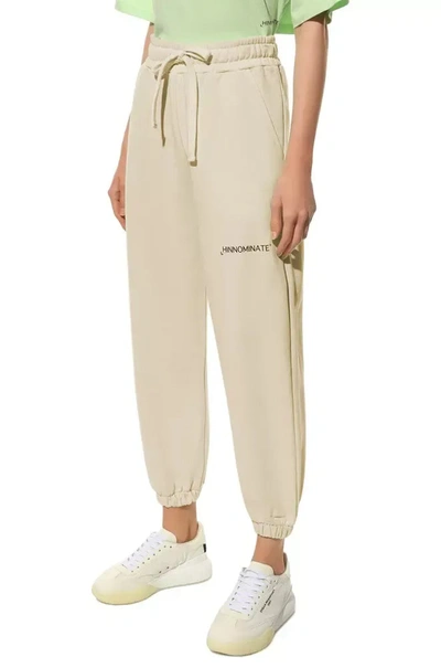Hinnominate Cotton Jeans & Women's Pant In Beige