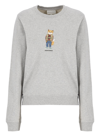 Maison Kitsuné Maison Kitsune Dressed Fox Sweatshirt In Grey