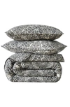 Southshore Fine Linens Ashanti Quilt & Sham Set In Grey