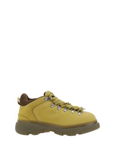 Burberry Mf Trek Hiking Trainer In Manilla