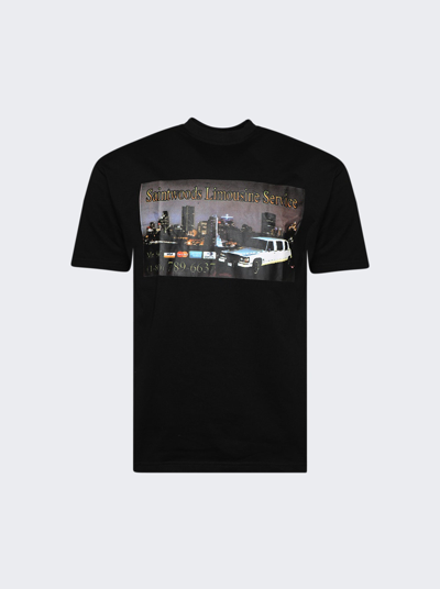 Saintwoods Limo Tee In Black