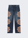 BLUEMARBLE EMBROIDERED BOOTCUT JEANS