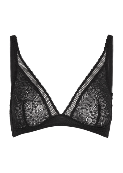 Simone Perele Simone Pérèle Comete Lace Soft-cup Bra In Black