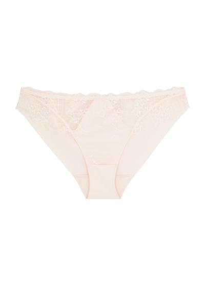 Simone Perele Simone Pérèle Reve Lace Briefs In Light Pink